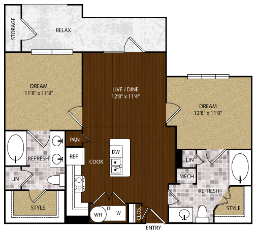 B2 Floorplan